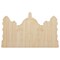 Taj Mahal Agra India Landmark Silhouette Unfinished Wood Shape Piece Cutout for DIY Craft Projects